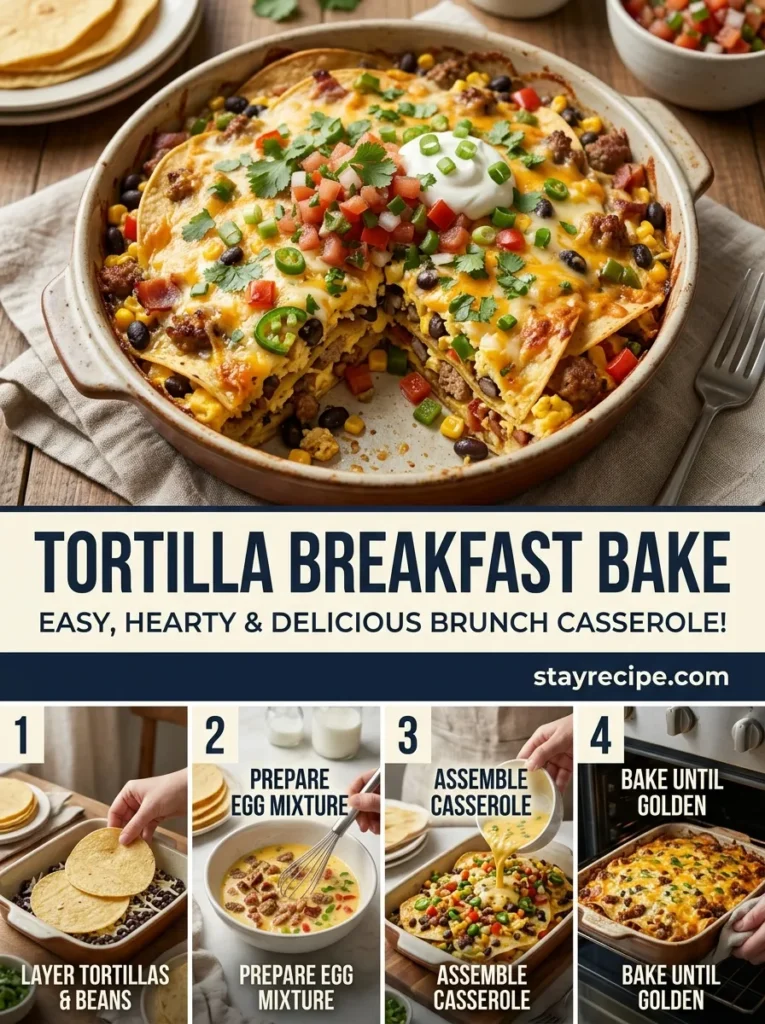 Tortilla Breakfast Bake