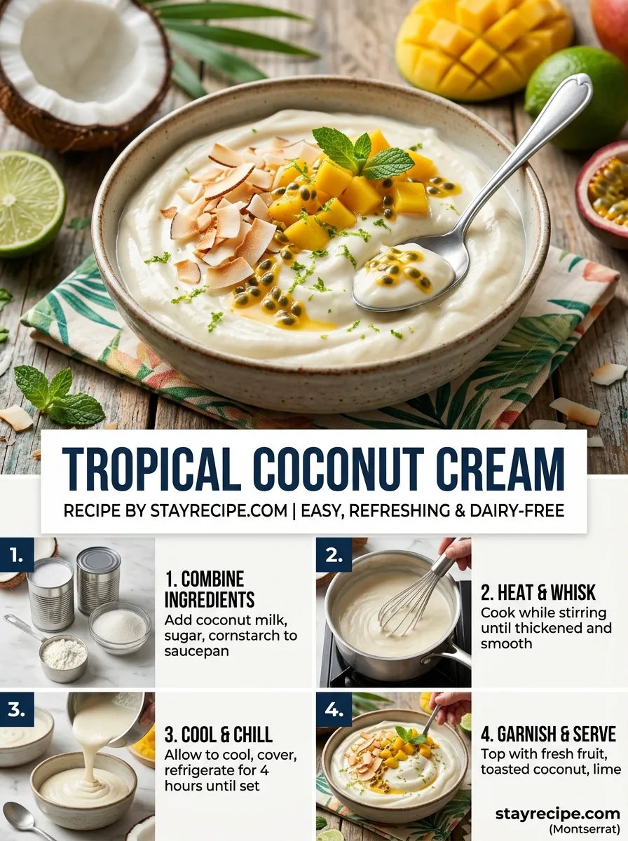 Tropical Coconut Cream Easter Bunny Poke Cake