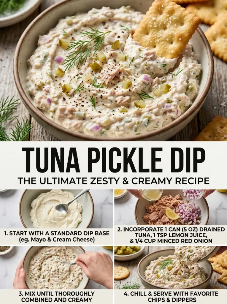 Tuna Pickle Dip Tuna Pickle Dip