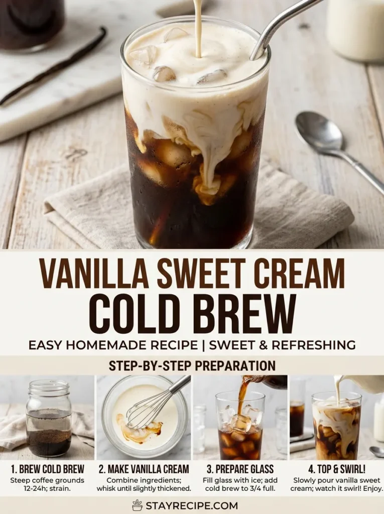 Vanilla Sweet Brew Starbucks Summer Drinks