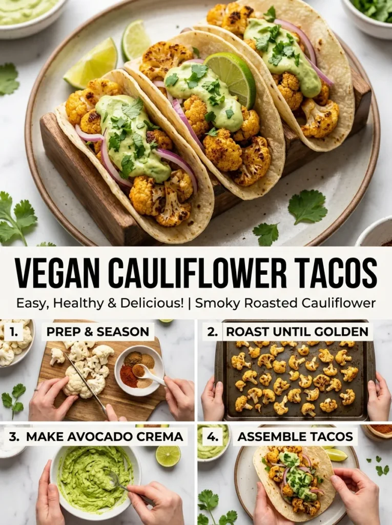 Vegan Cauliflower Tacos