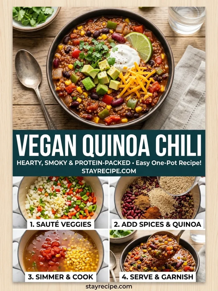 Vegan Quinoa Chili Recipe Recipe
