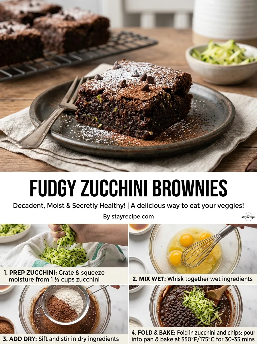 Zucchini Brownies Easy Summer Desserts