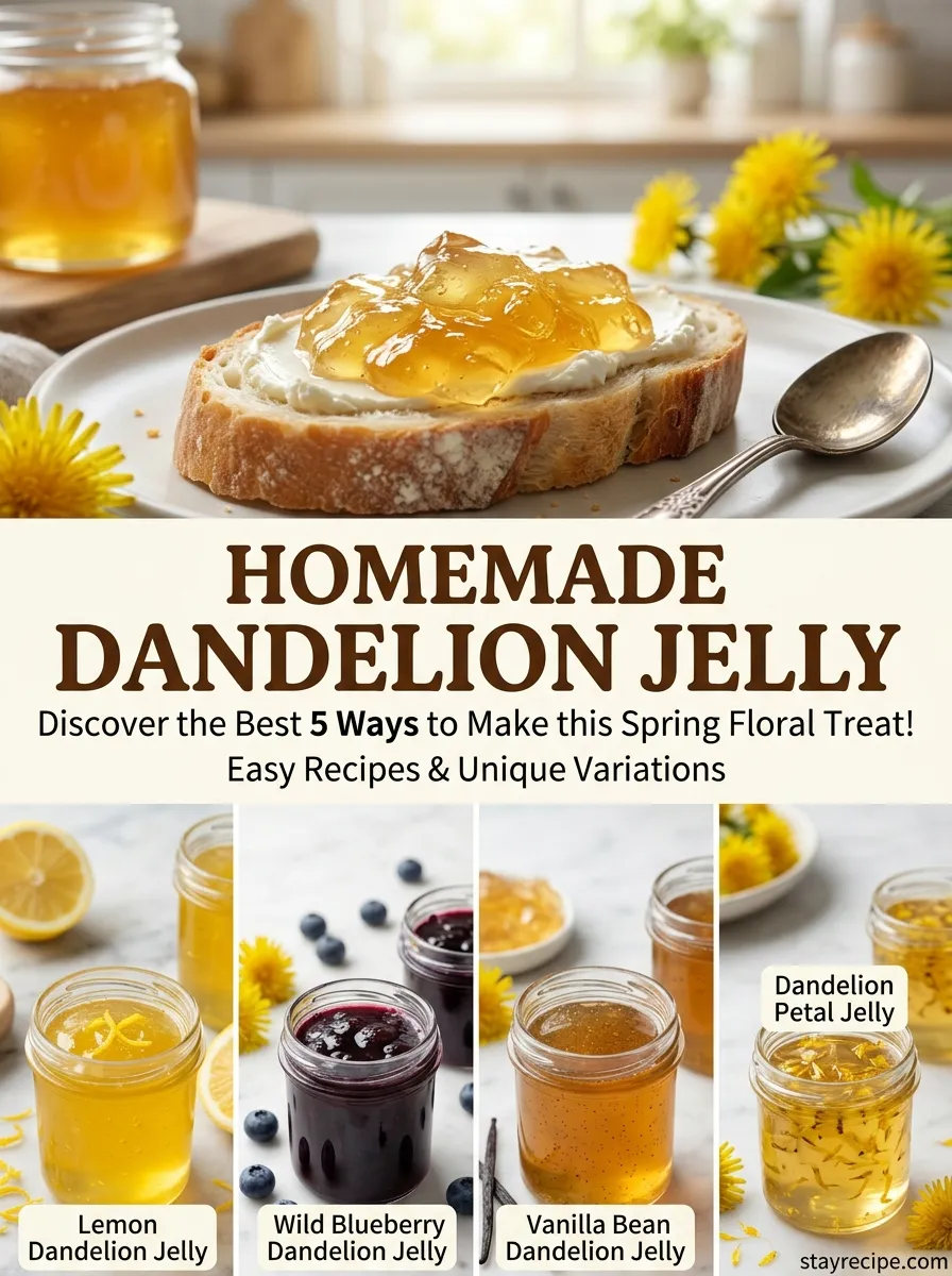 How to Make the Best Aesthetic Dandelion Jelly: A Complete Step-by-Step Guide