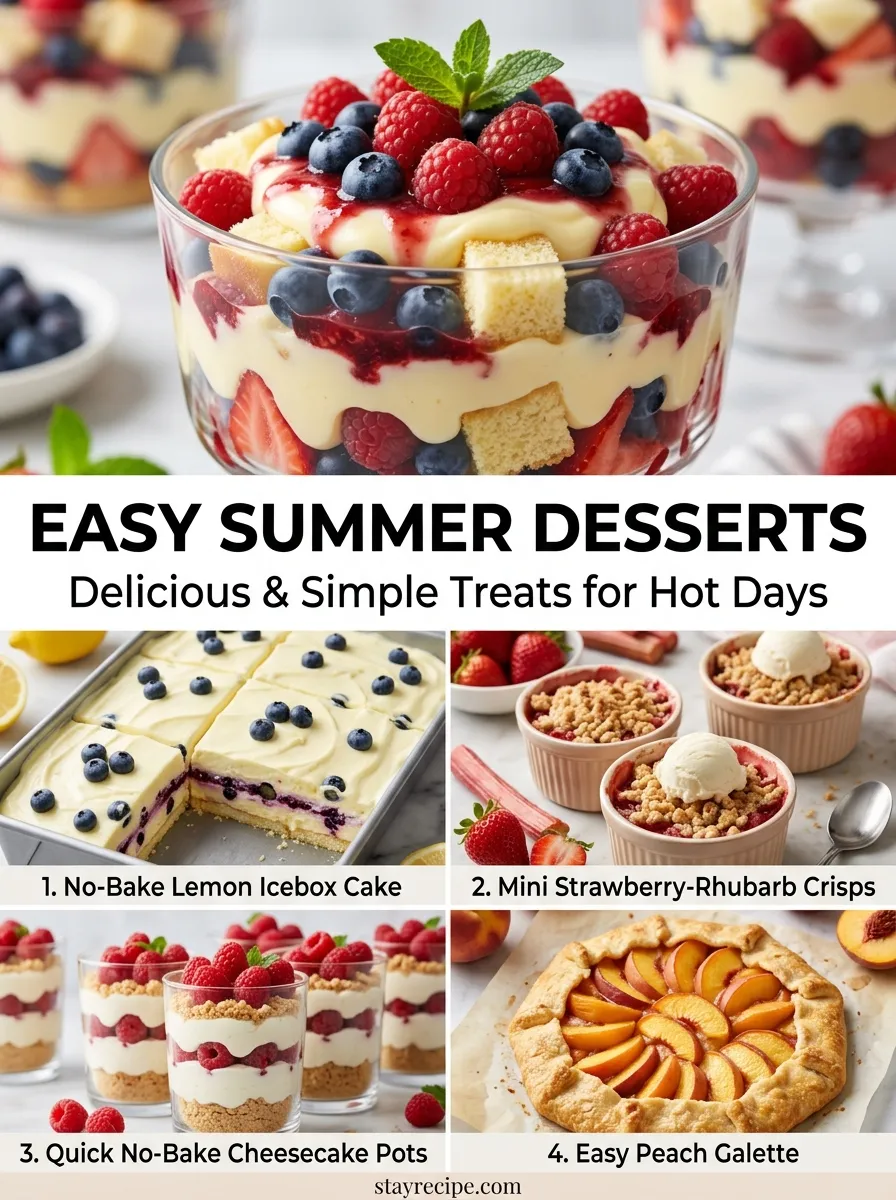 Easy Summer Desserts Desserts