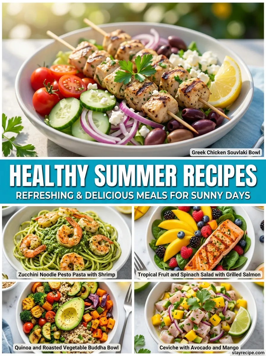Healthy Summer Recipes: The Ultimate Complete Guide to Quick & Simple Vibe Meals
