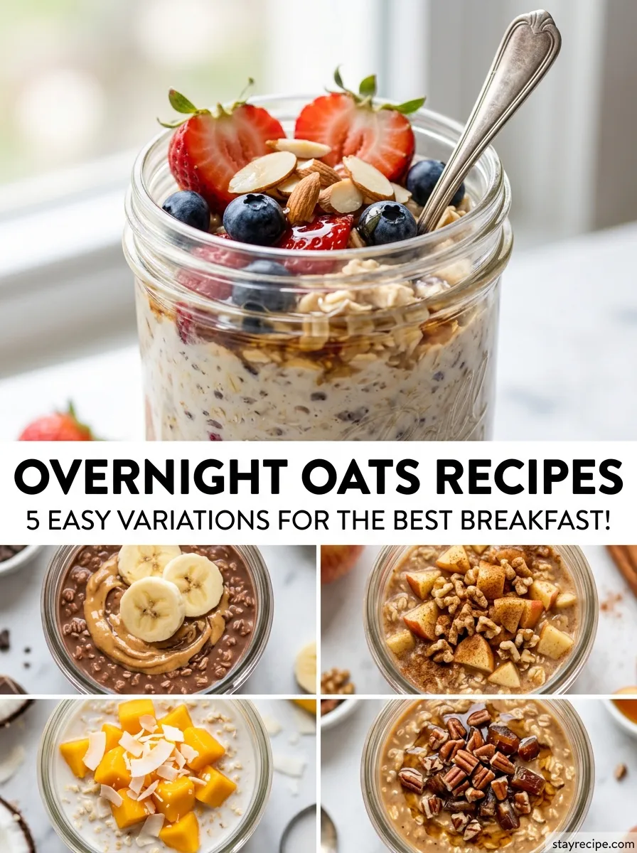 5-Minute Healthy Overnight Oats: The Complete Guide to Easy Weeknight Prep