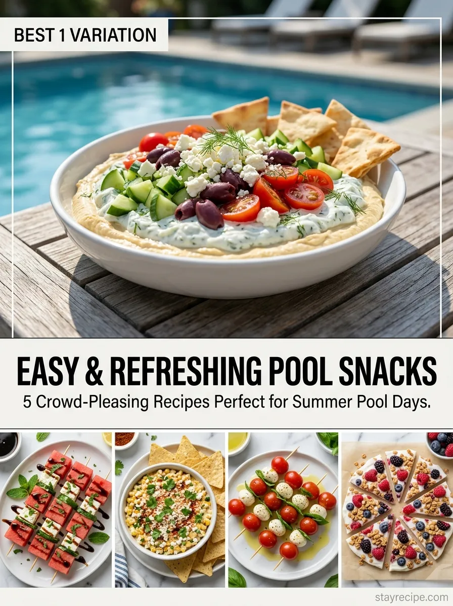 Best Healthy Pool Snacks: A Quick & Simple Summer Guide