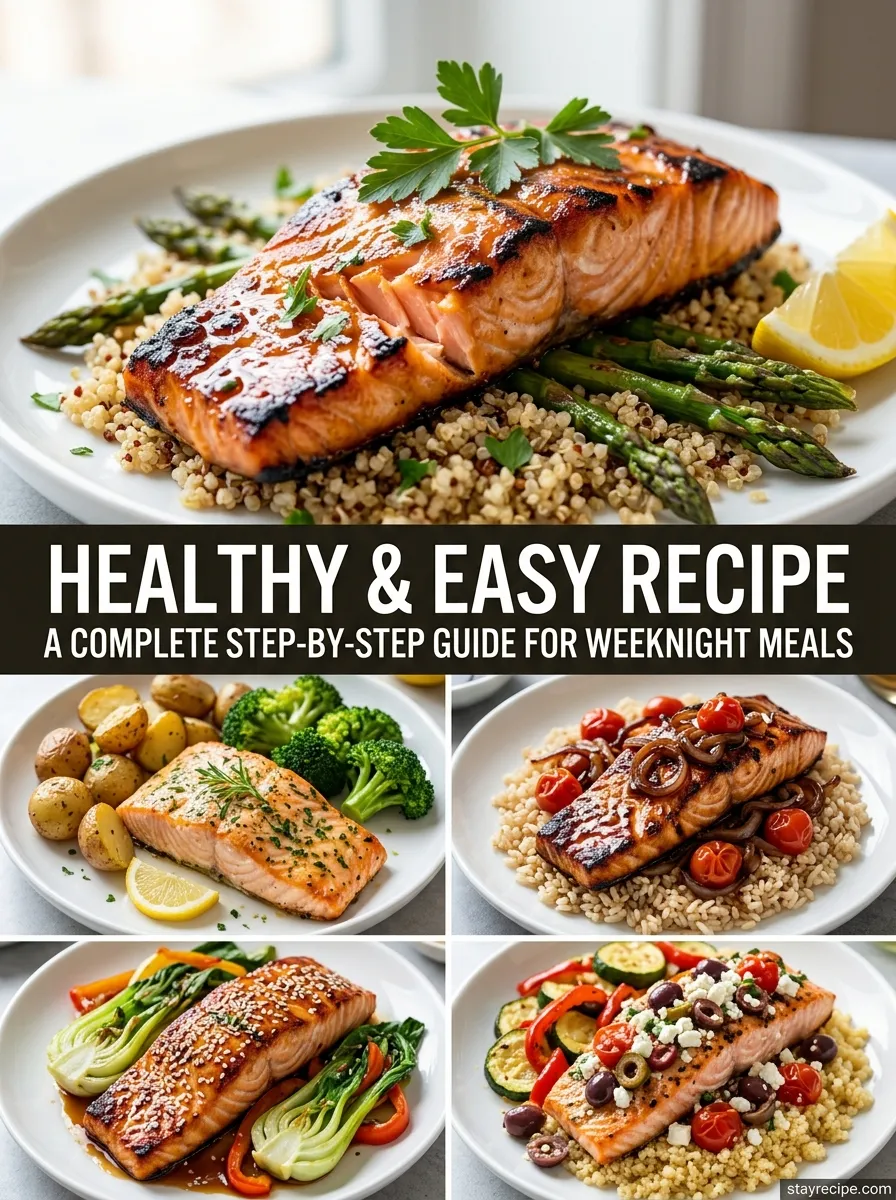Healthy & Easy Recipe: A Complete Step-by-Step Guide for Weeknight Meals