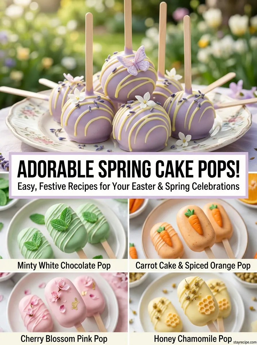 Healthy Spring Cake Pops: An Easy Weeknight Step-by-Step Guide to Aesthetic Treats