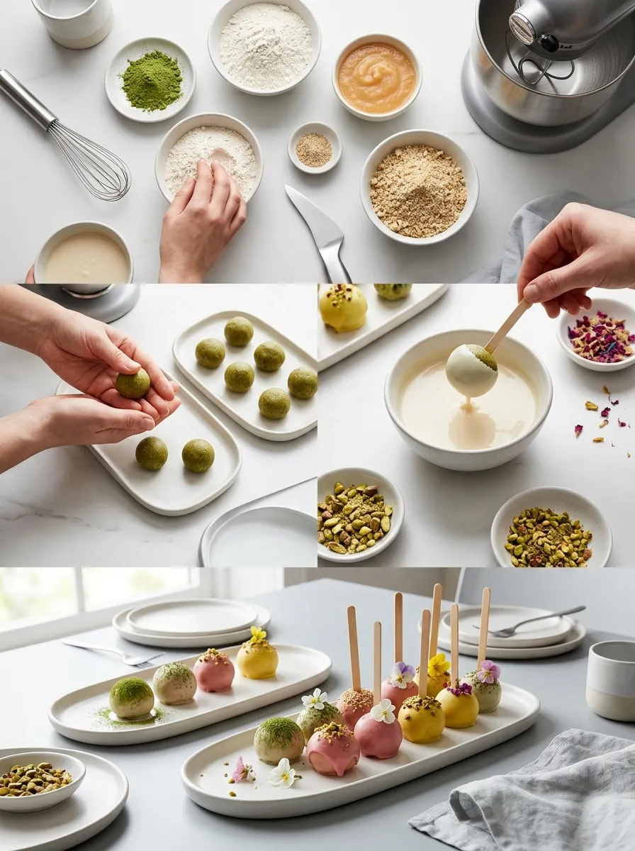 Healthy Spring Cake Pops: An Easy Weeknight Step-by-Step Guide to Aesthetic Treats