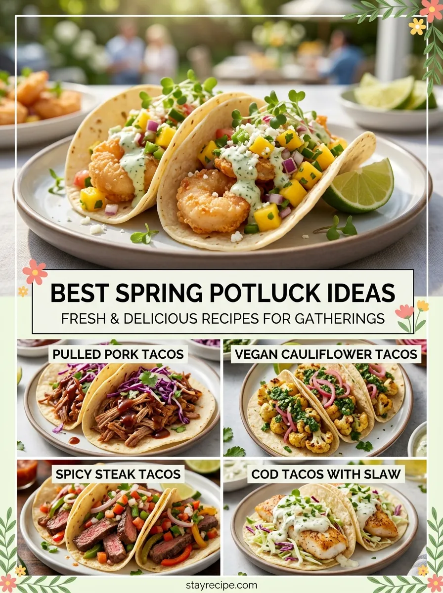 Spring Potluck Ideasspring Potluck Ideas