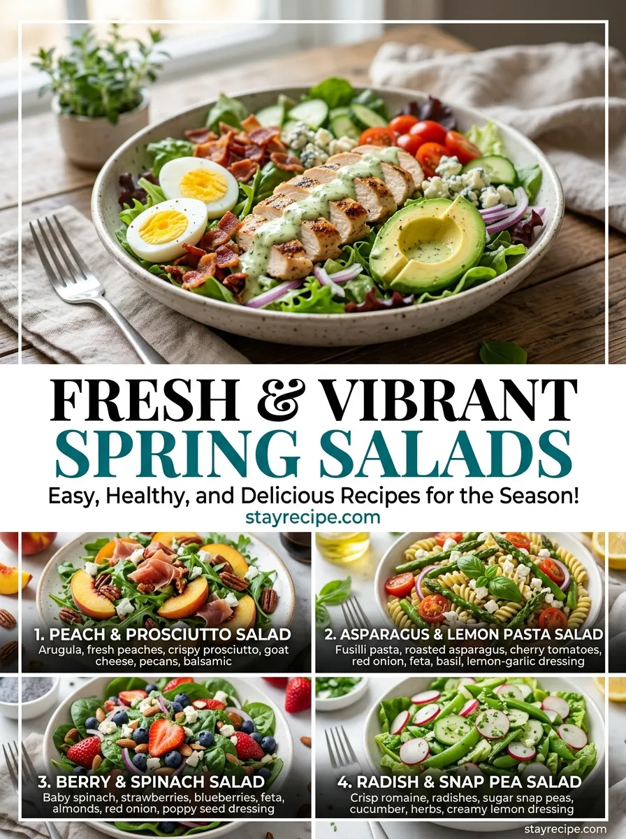 10 Best Spring Salads: A Complete Guide to Healthy, Easy & Aesthetic Weeknight Meals
