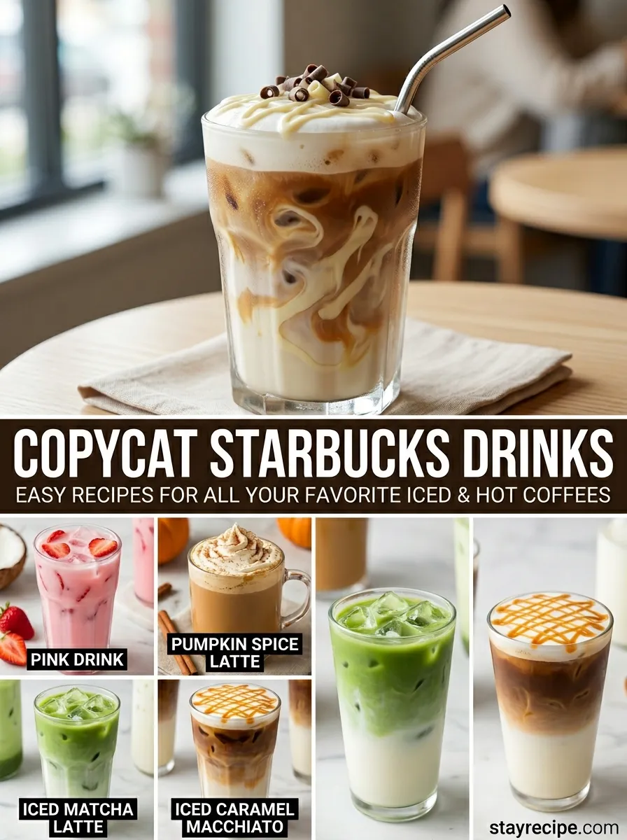 How to Make Aesthetic Starbucks Drinks at Home: An Easy Step-by-Step Guide