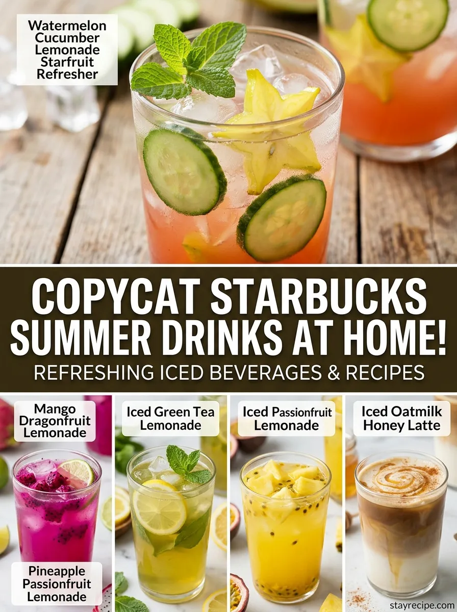 Top 10 Starbucks Summer Drinks: The Complete Guide to Easy, Healthy, and Aesthetic DIY Recipes