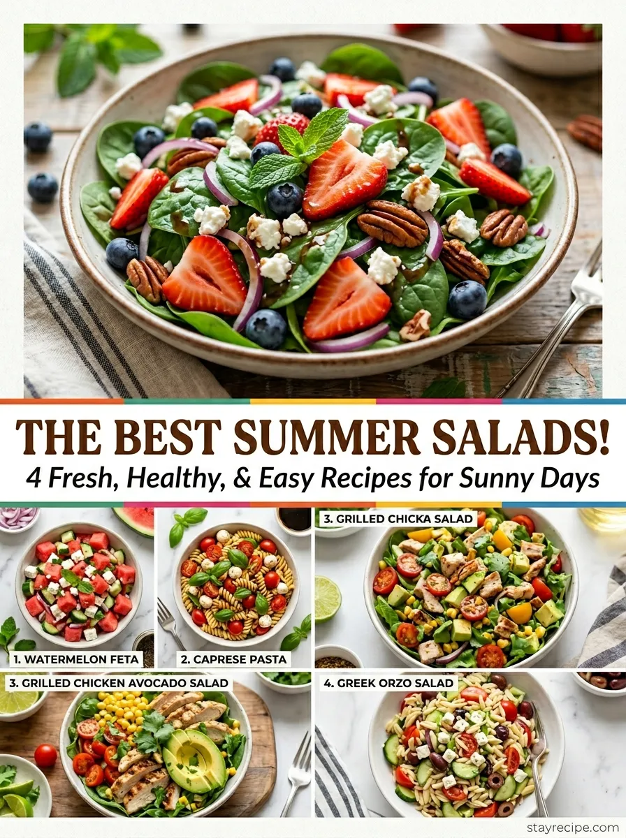 Best Summer Salad Recipes: The Complete Guide to Healthy, Easy, and Aesthetic Weeknight Meals